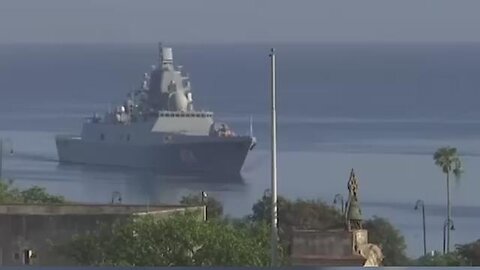 Russian warships have docked at Havana Harbor, with more ships and support vessels