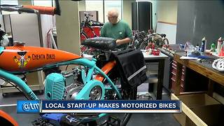 Local Start-Up Makes Motorized Bikes