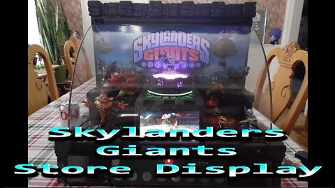 Skylanders Giants Store Display