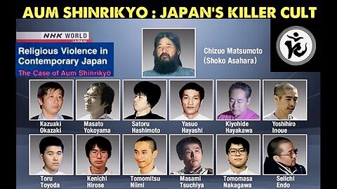 Aum Shinrikyo- japan's doomsday cult