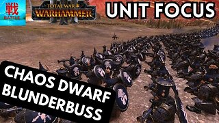 Chaos Dwarf Blunderbuss - Unit Focus