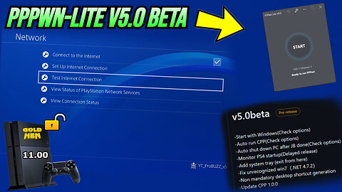 *NEW* PPPwn-Lite Update v5.0 Beta PS4-Exploit