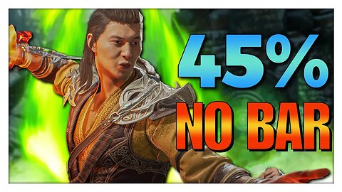 Mortal Kombat 1 - Shang Tsung 45% Combo Tutorial!