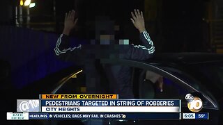 Arrests made in series of robberies in North Park, City Heights