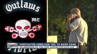 Hillsborough Fire Chief pushing for state law banning gang members in fire departments | WFTS Investigative Report