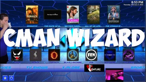 Kodi Builds - Cman Wizard Repo