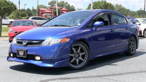 2008 Honda Civic SI Sedan / SI Mugen Start Up, Road Test, Comparison and In Depth Review