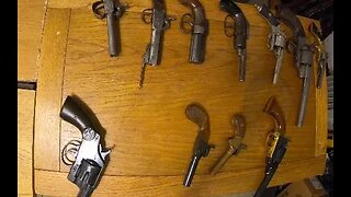 My small "assortment" of Real 19th Century vintage handguns.