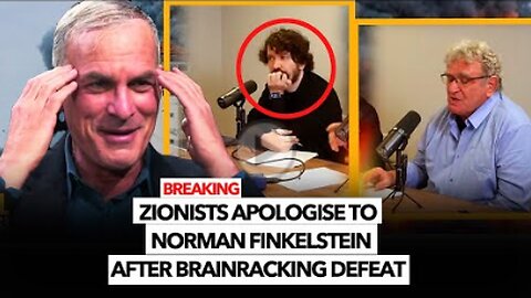 Norman Finkelstein Just Defeated Two Zion!sts With These 3 Words (Watch Before Its Removed)!