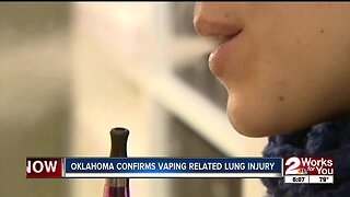 Oklahoma confirms vaping related lung injury