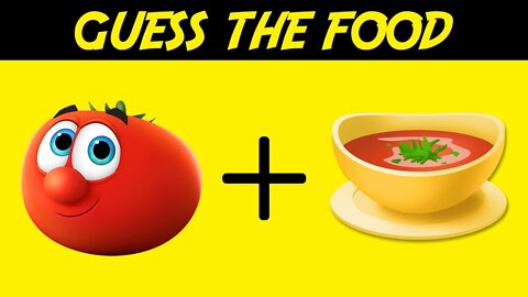 Can You Guess The Food By Emoji? #2
