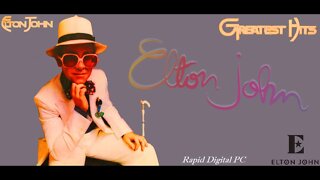 Elton John Greatest Hits - Goodbye Yellow Brick Road - Vinyl 1973