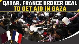 ''Qatar, France broker deal to get aid, medication to civilians, hostages in Gaza.