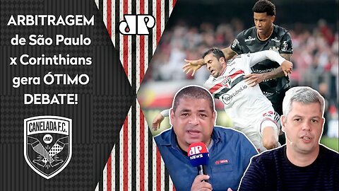 "NÃO TEM ESSA! Pra mim, esse PÊNALTI do São Paulo contra o Corinthians..." Arbitragem GERA DEBATE!