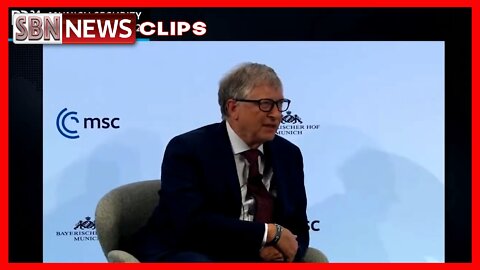 BILL GATES AT THE MUNICH SECURITY CONFERENCE TALKS ABOUT OMICRON VARIANT - 6051