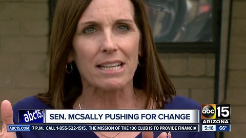 Senator McSally pushing for change to combat sexual assault in the military