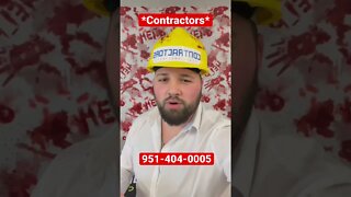 Call if you DARE - Contractors License