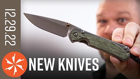 New Knives for the Week of December 29th, 2022 Just In at KnifeCenter.com