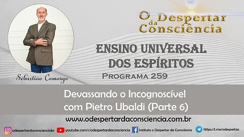 ENSINO UNIVERSAL DOS ESPIITOS - PROGRAMA 259