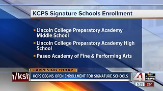 KCPS begins open enrollment for signature schools