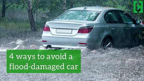Four ways to avoid buying a flood-damaged car
