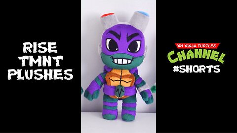 CUSTOM Rise of the TMNT Plush Figures (Teenage Mutant Ninja Turtles Toys)