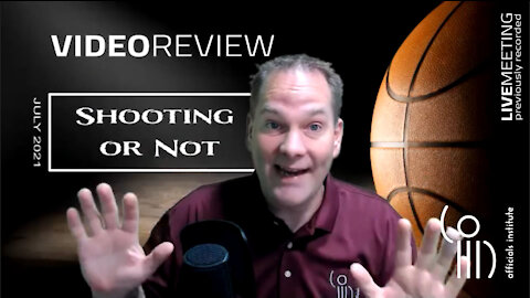 Was that shooting or not? Recorded Live OI meeting, reviewing shooting plays.