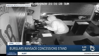 Imperial Beach Little League's concession stand burglarized