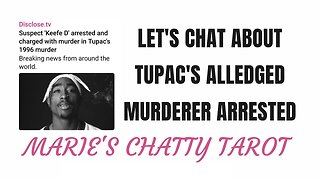 Let's Chat About Tupac's Alledged Murderer...Keefe D' Arrested by Las Vegas Police
