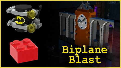 LEGO Batman: The Videogame | BIPLANE BLAST - Minikits & Red Power Brick