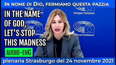 Francesa Donato "In the name of God, let's stop this madness” [ENG dubbed]