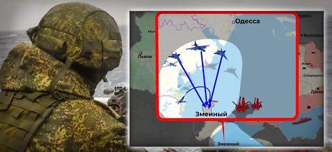 Why did the Russian garrison leave the island of Zmeiny? We tell them.
