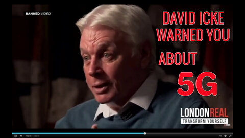 DAVID ICKE WARNED YOU ABOUT 5G AND THE INJECTIONS IMPLICATIONS AND PEOPLE LAUGHED.