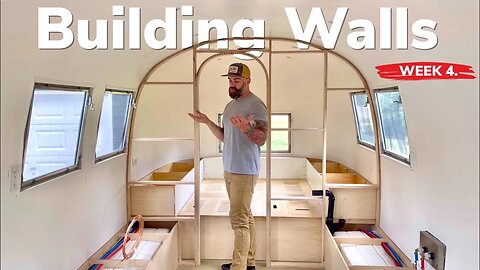 Why Do I Make Things Harder || Airstream Interior Walls