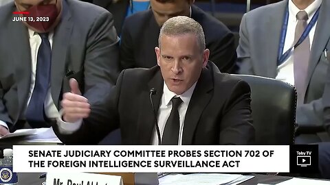 Deputy FBI Director Paul Abbate Pressed On Consequences For Agents Who Abuse Surveillance Tools