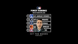 OPENING DAY POWER RANKINGS & PLAYS