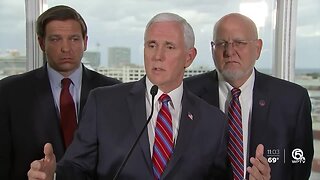 Mike Pence meets with cruise executives in Florida