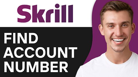 How To Find My Skrill Account Number