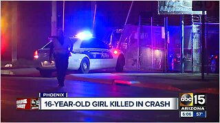 16-year-old killed in Phoenix crash
