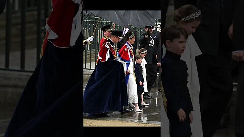 Prince William and Princess Catherine at the Coronation #royalfamily #katemiddleton #coronation
