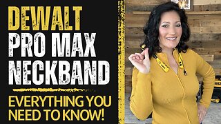 DeWalt Pro Max Neckband Earphones and Speakers REVIEW DXMA1902093