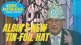 Albin Sports His New Misinformation Tin-Foil Hat To Prevent Conservative Thoughts From His Brain