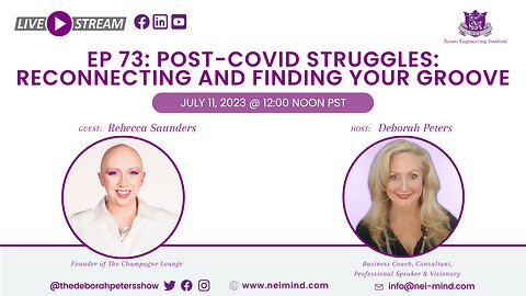 Rebecca Saunders - Post-Covid Struggles: Reconnecting and Finding Your Groove