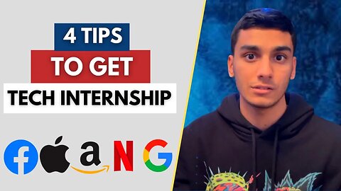 How to get a tech internship at FANNG in 2023 (from Microsoft software engineer)