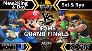 ONI|Day & COG MVG|Mew2King vs. MVG|Sol & MVG|Ryo - Teams SSB4 Grand Finals - Smash Conference 37