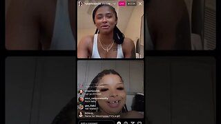 CHRISEAN ROCK On IG Live With Her Baltimore GirlFriend￼, Gets Real Personal, Diss BlueFace(23-01-23)