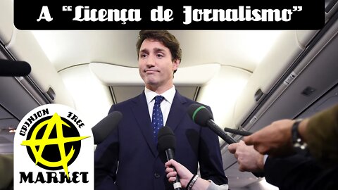 Trudeau cria ministério da verdade e exige "Licença de Jornalismo" para dar notícias