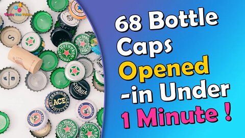 Indian Chef Breaks Guinness World Record 68 Bottle Caps Opened In Under One Minute