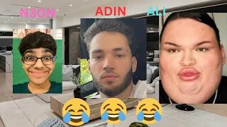 Adin Ross And N3on Bullying Overweight Person Reaction (BRUTAL)