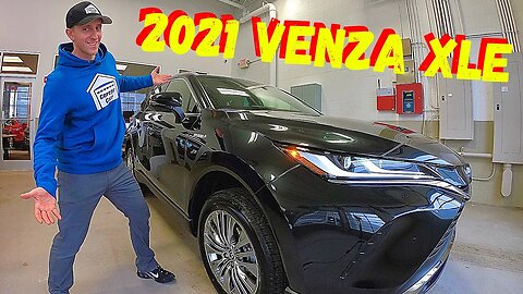 2021 TOYOTA VENZA XLE AWD HYBRID Review - Most FUEL EFFICIENT Midsize SUV? - Basil Toyota